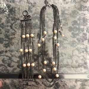 White House Black Market Necklace-Bracelet Set